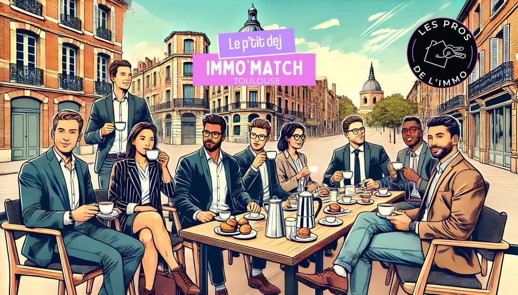 Le p'tit-dèj Immo'Match #16 - TOULOUSE