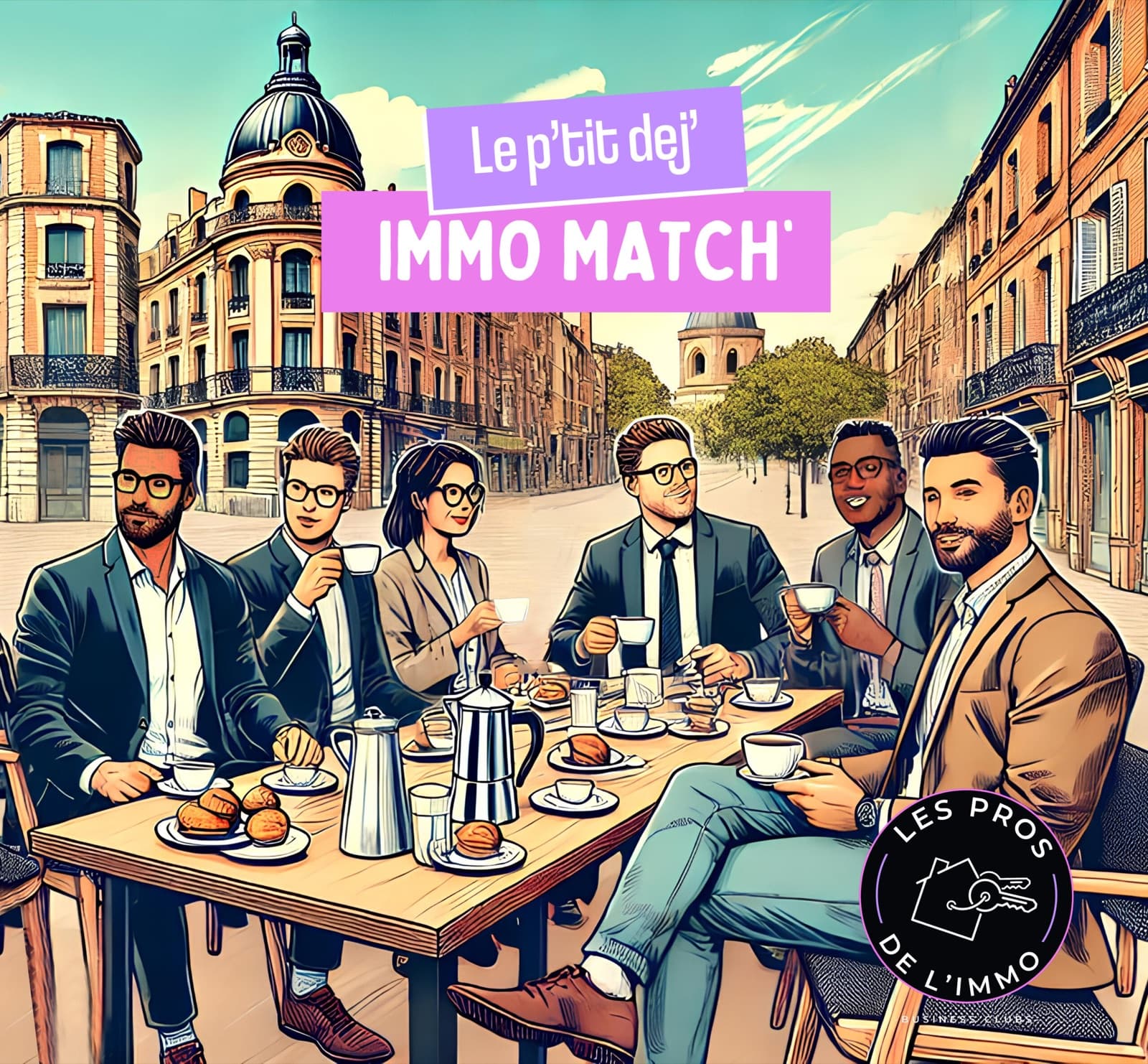 Le P'tit-Dej IMMO'MATCH#04 - BORDEAUX